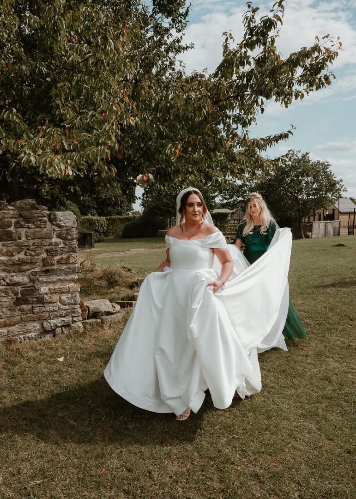 Bespoke Wedding Dress — bridal work by professional